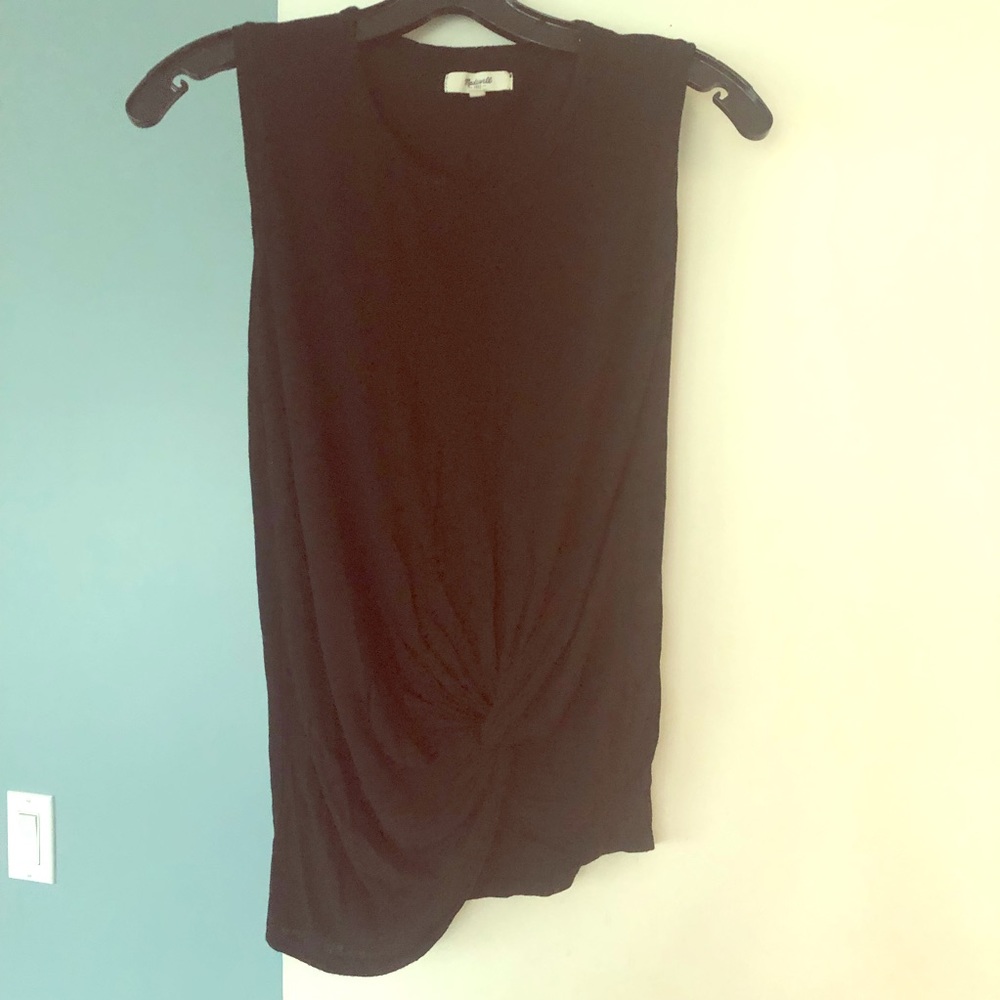 Madewell knotted front tank